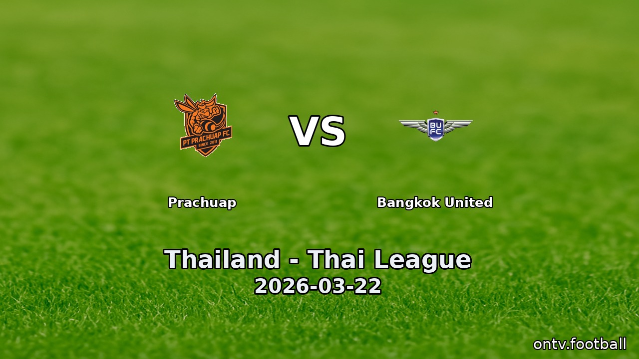 Prachuap vs Bangkok United