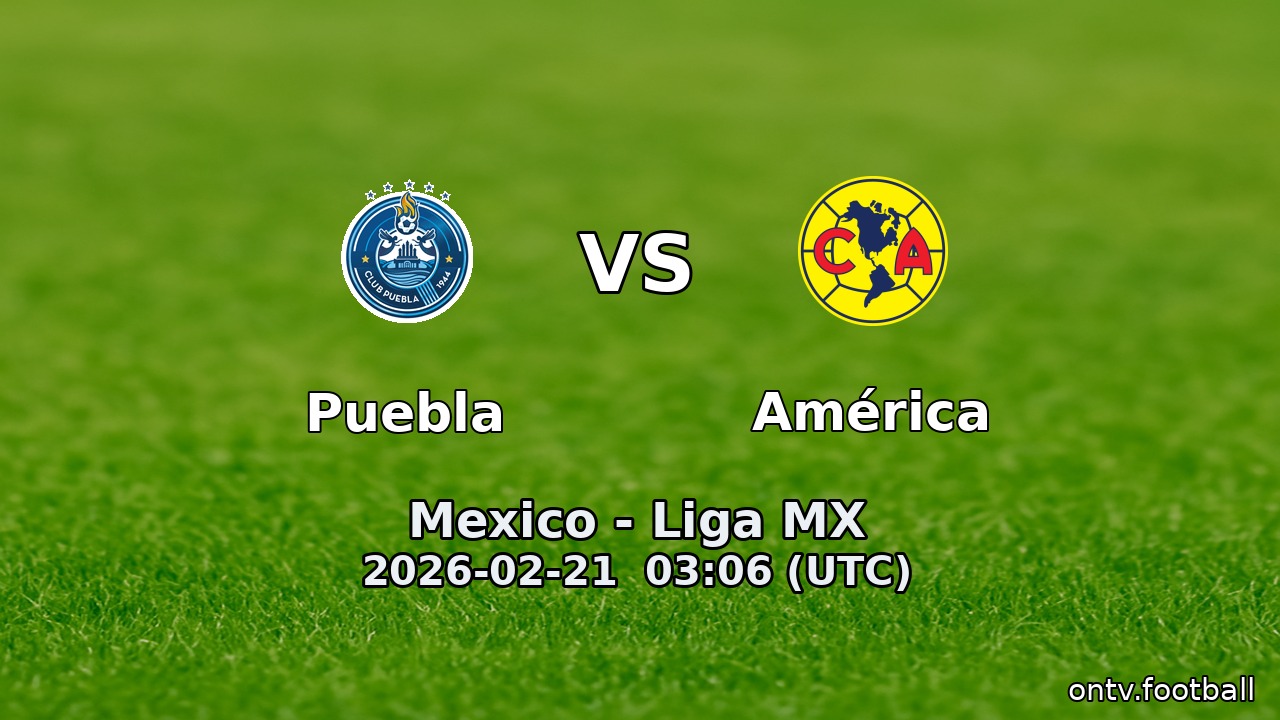 Puebla vs América