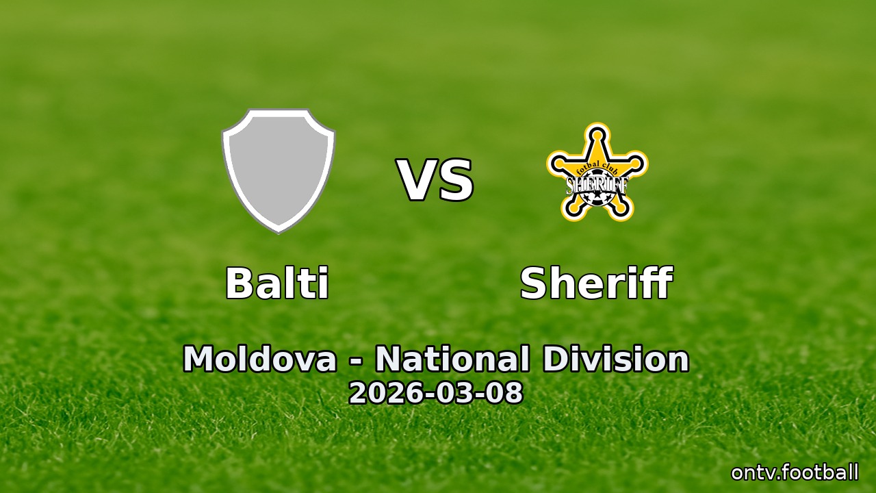 Balti vs Sheriff