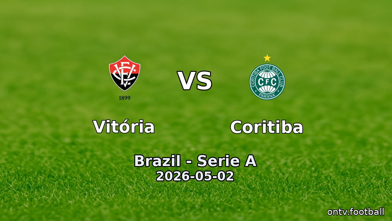 Vitória vs Coritiba