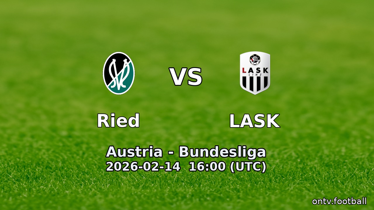 Ried vs LASK