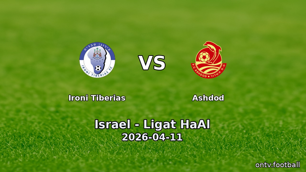 Ironi Tiberias vs Ashdod