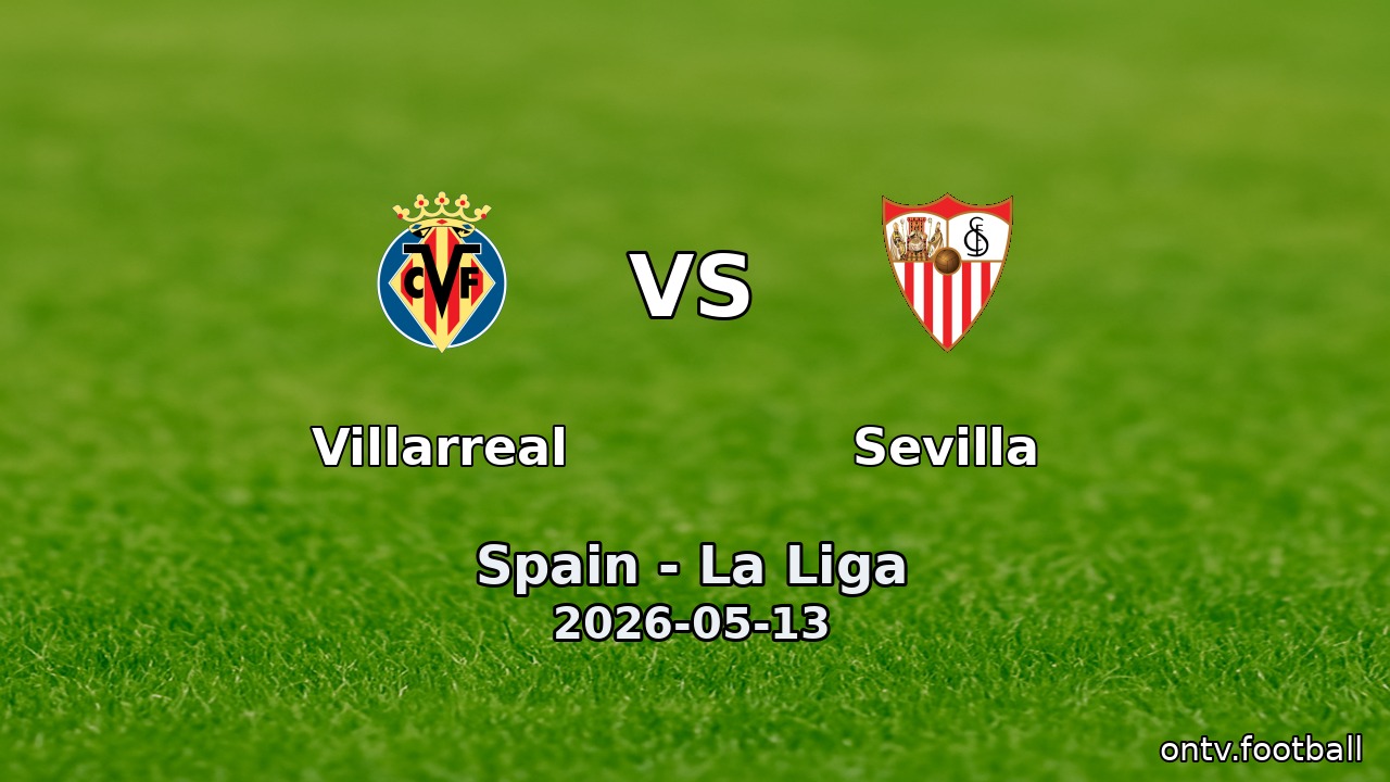 Villarreal vs Sevilla