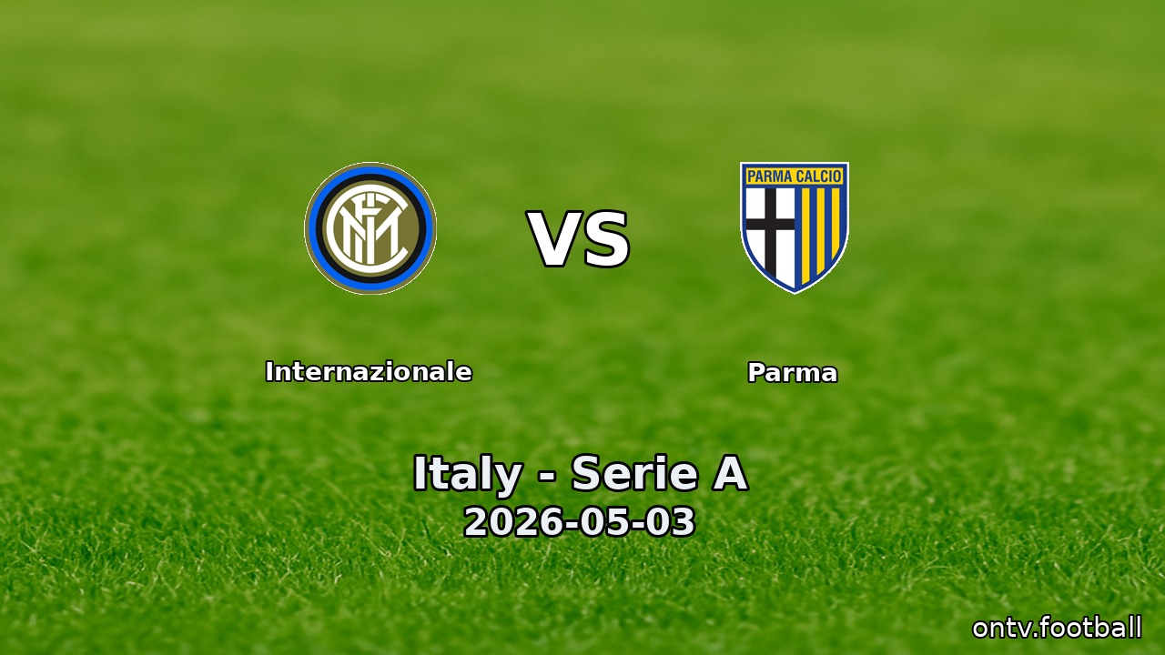 Internazionale vs Parma