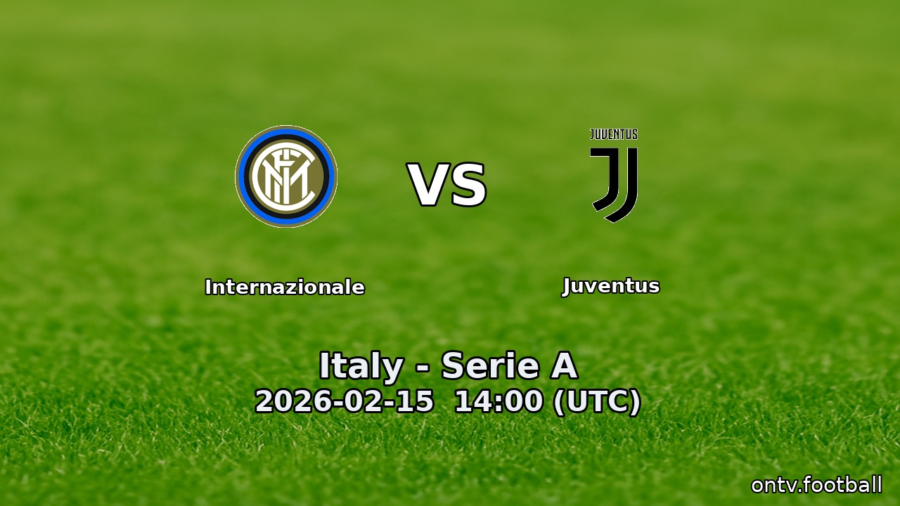 Internazionale vs Juventus