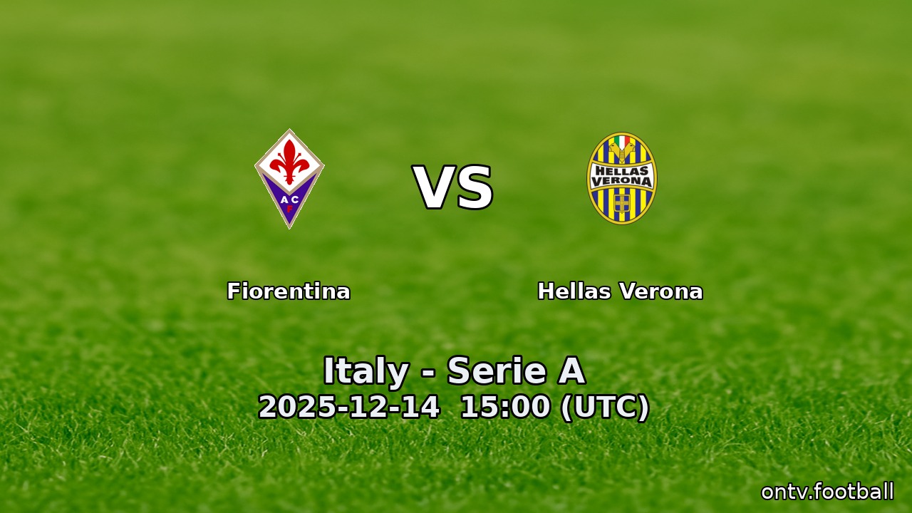 Fiorentina vs Hellas Verona