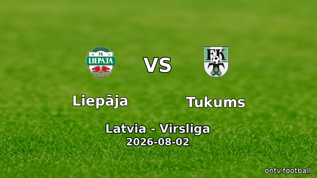 Liepāja vs Tukums