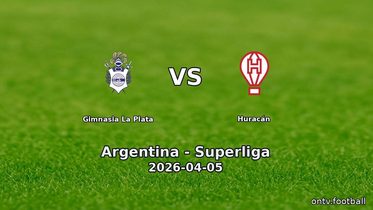 Gimnasia La Plata vs Huracán