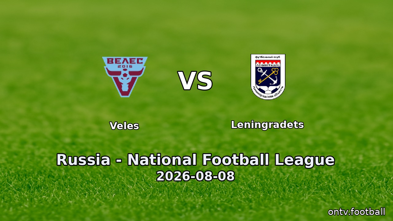 Veles vs Leningradets