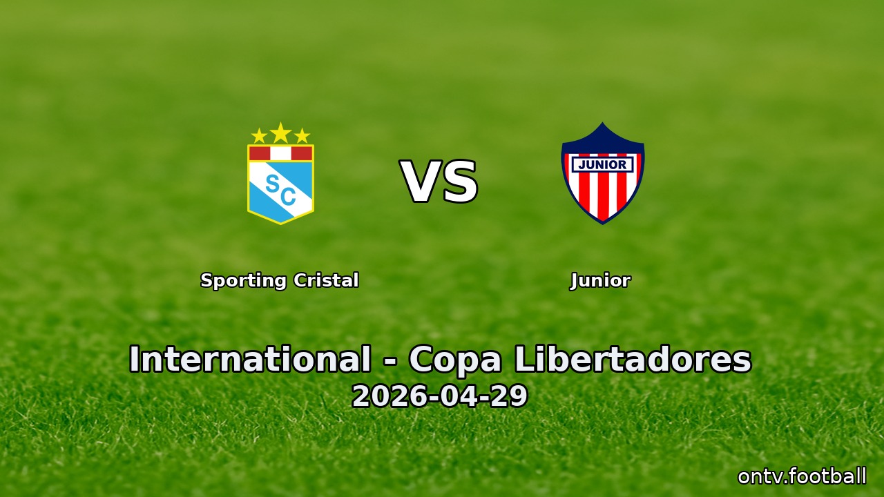 Sporting Cristal vs Junior