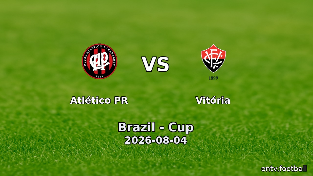 Atlético PR vs Vitória