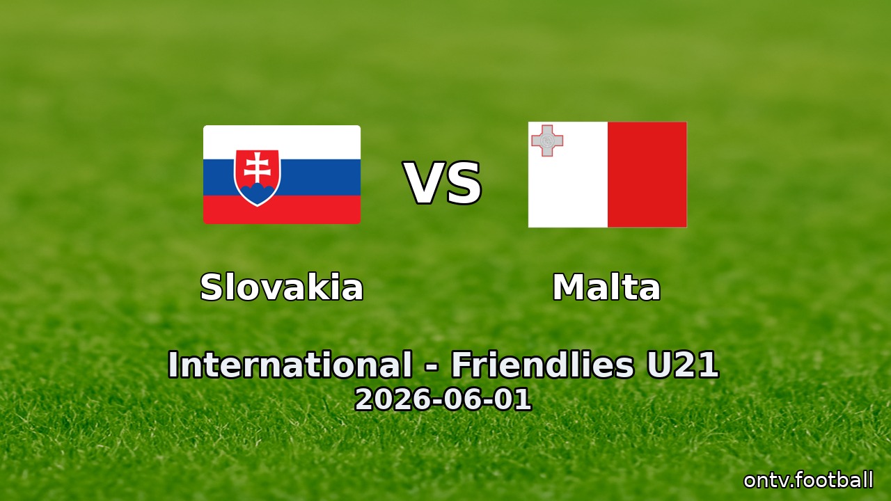 Slovakia vs Malta