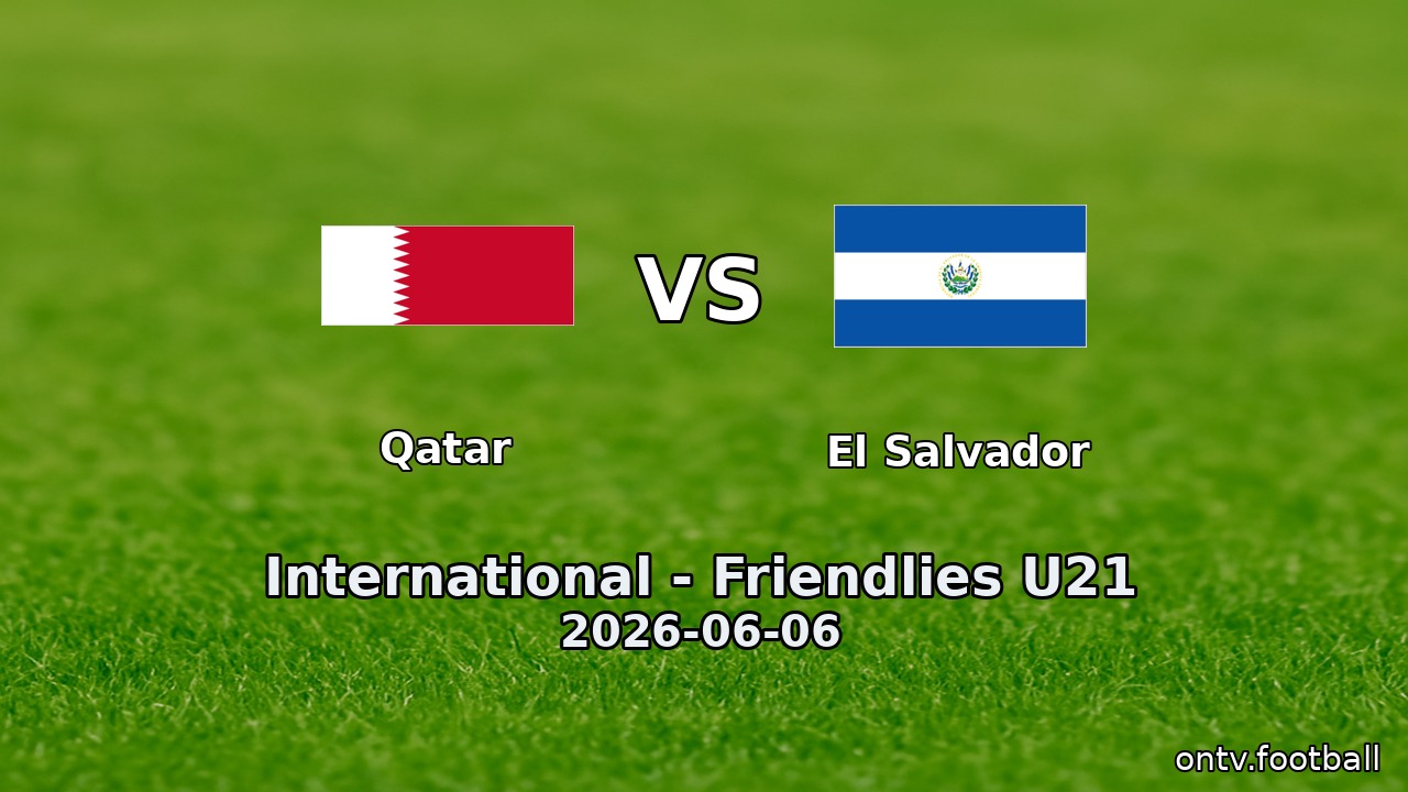 Qatar vs El Salvador