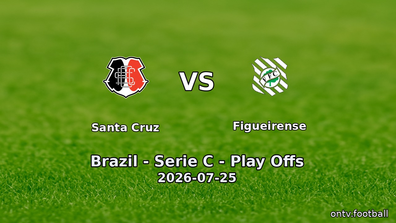 Santa Cruz vs Figueirense