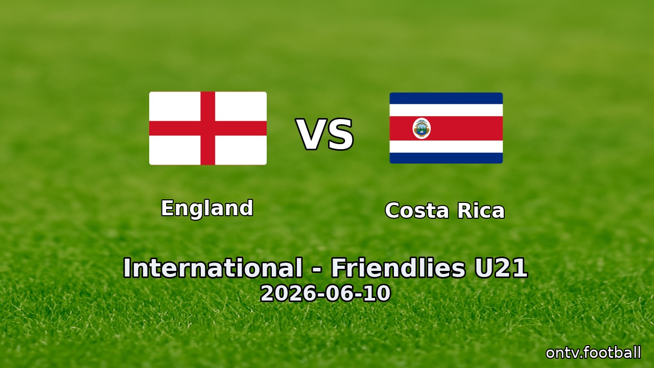 England vs Costa Rica
