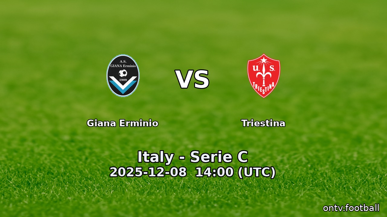 Giana Erminio vs Triestina