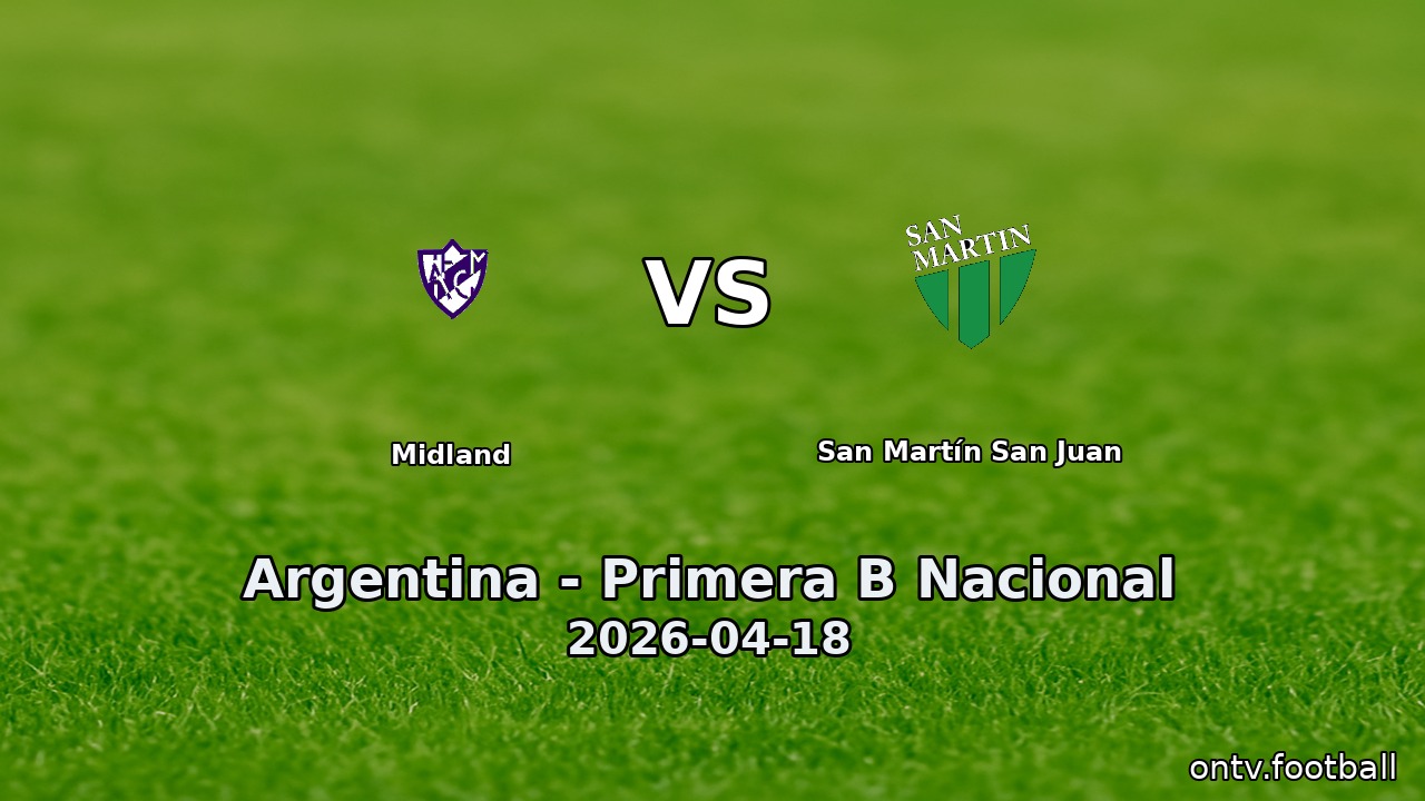 Midland vs San Martín San Juan