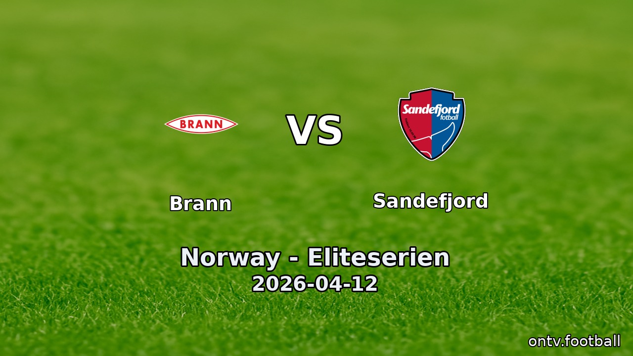Brann vs Sandefjord