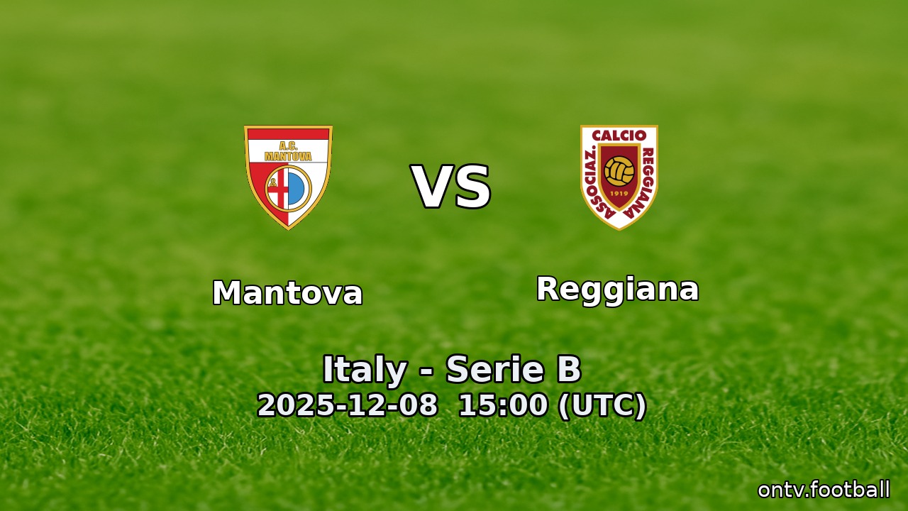 Mantova vs Reggiana