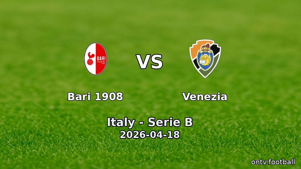 Bari 1908 vs Venezia