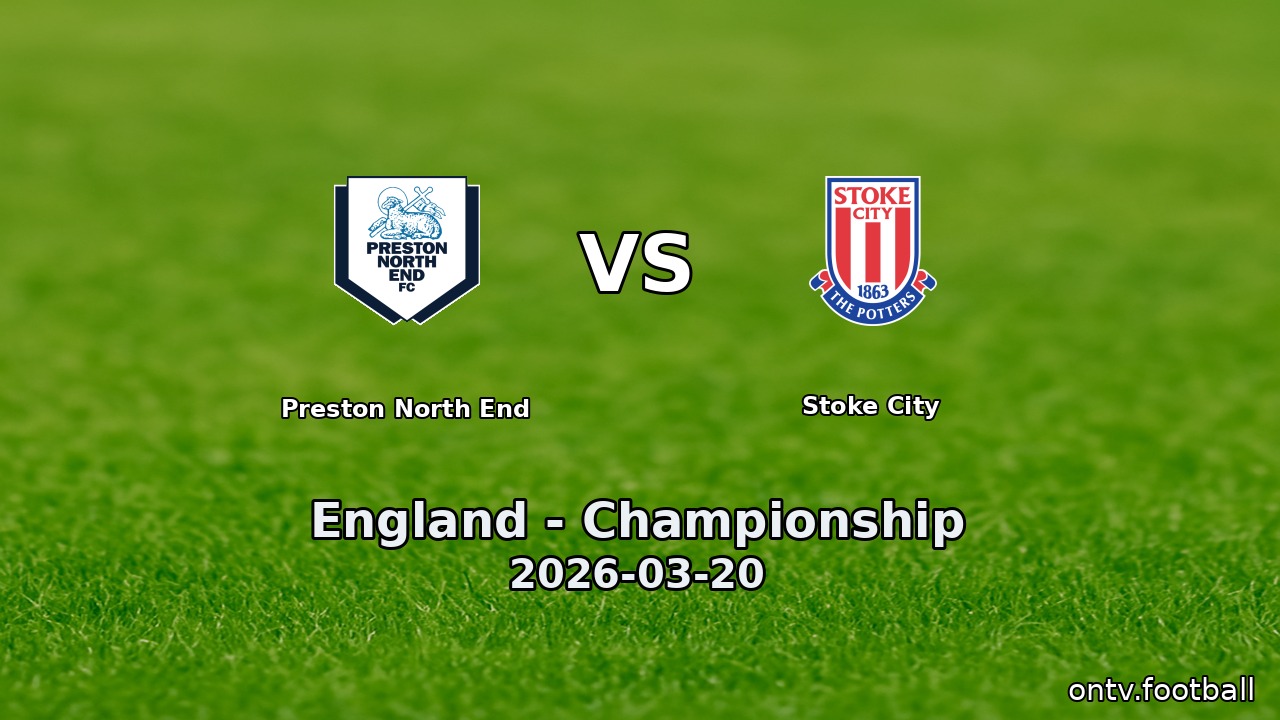 Preston North End vs Stoke City