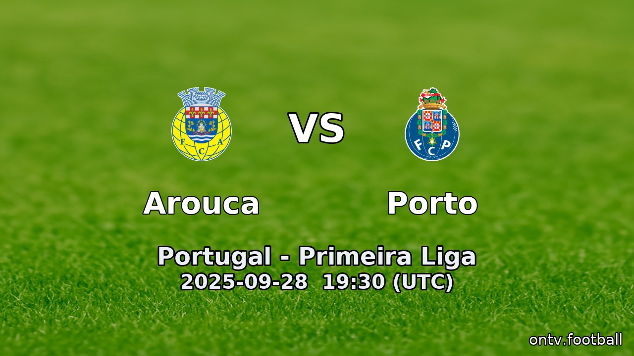 Arouca vs Porto