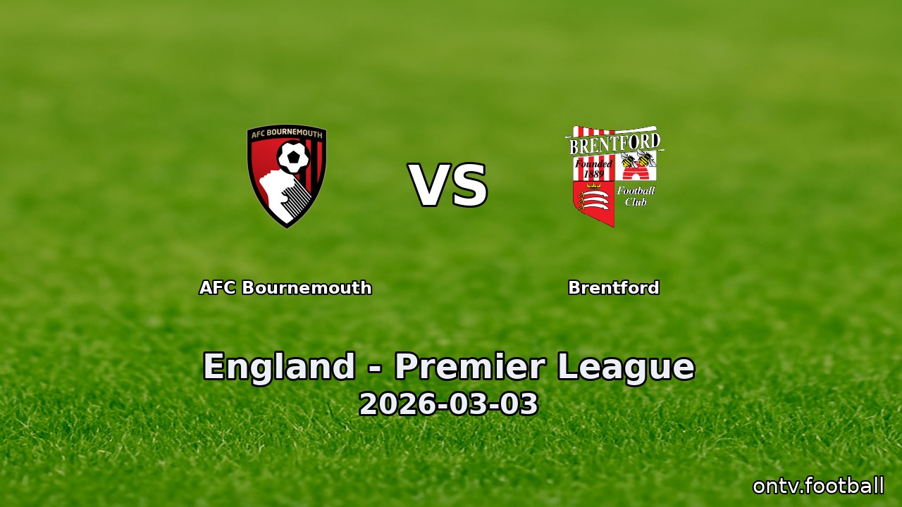 AFC Bournemouth vs Brentford