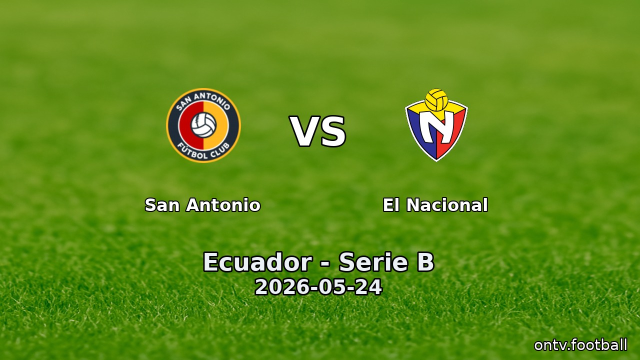 San Antonio vs El Nacional