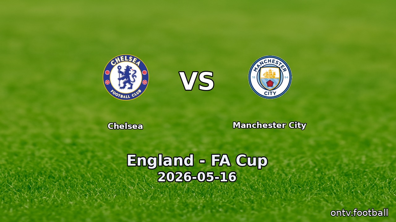 Chelsea vs Manchester City