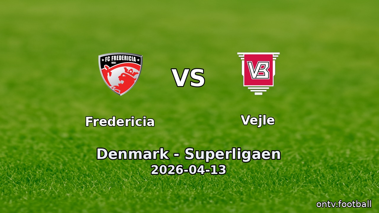 Fredericia vs Vejle