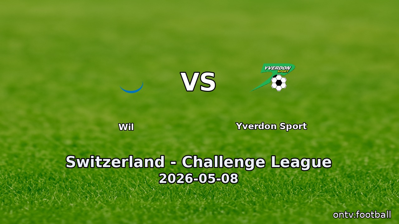 Wil vs Yverdon Sport
