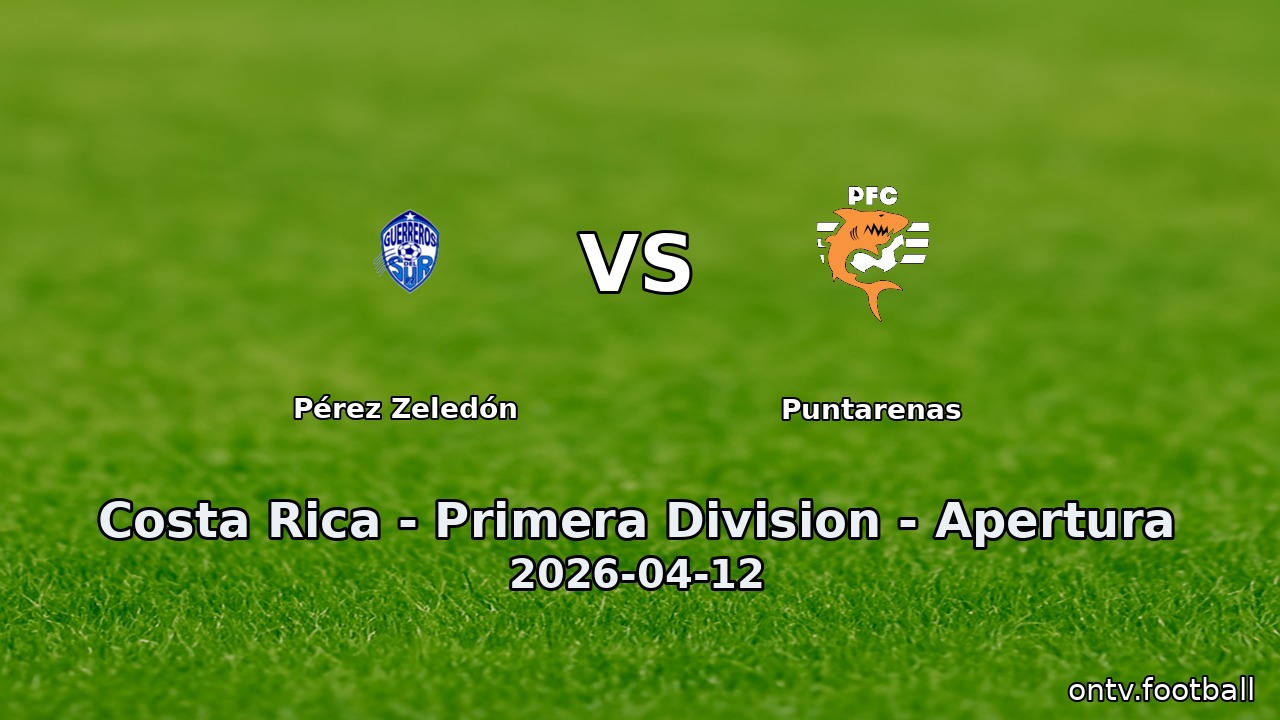 Pérez Zeledón vs Puntarenas