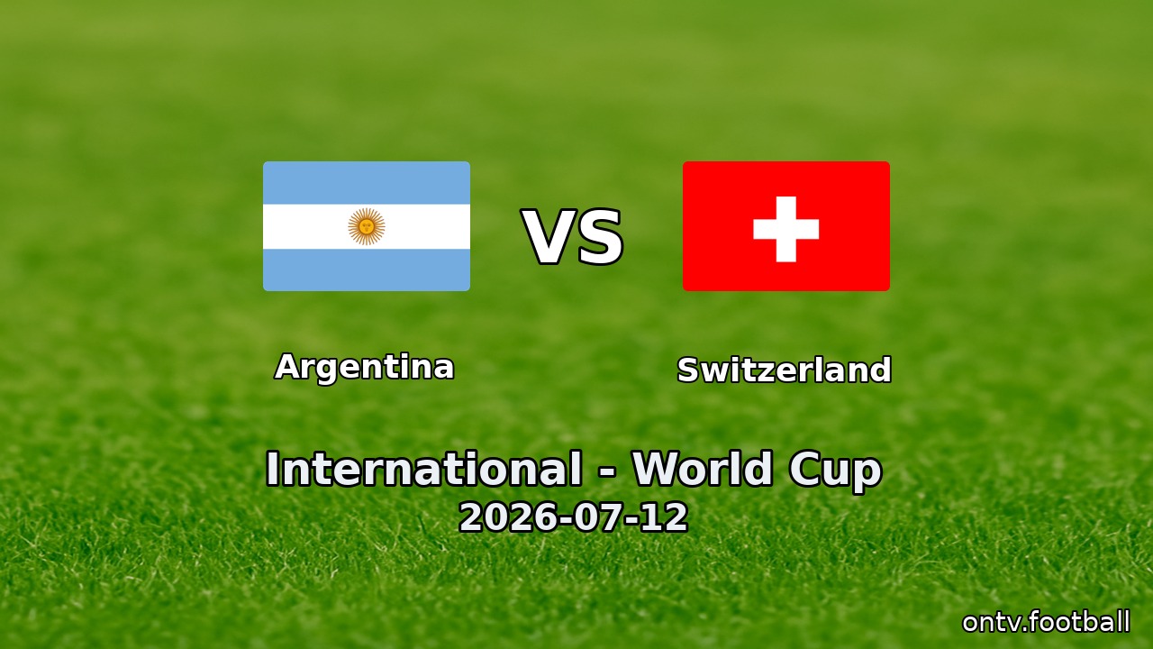 Argentina vs Switzerland