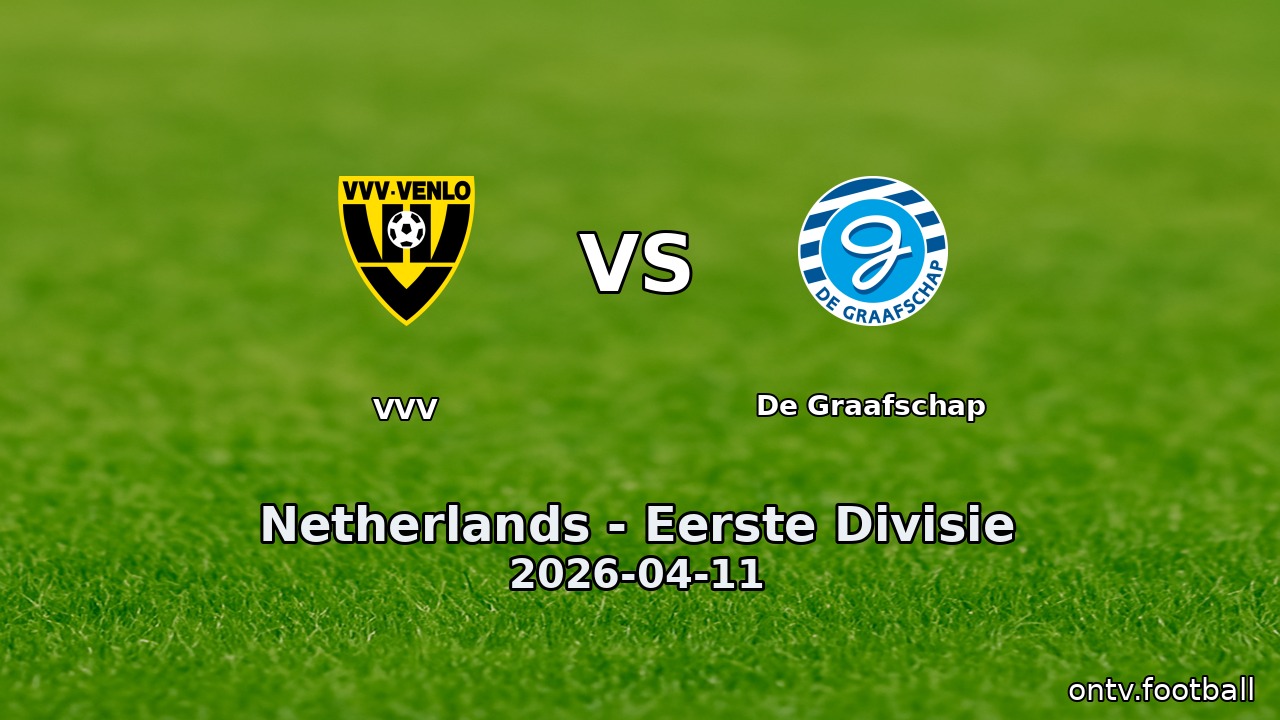 VVV vs De Graafschap