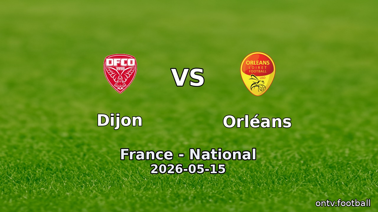 Dijon vs Orléans