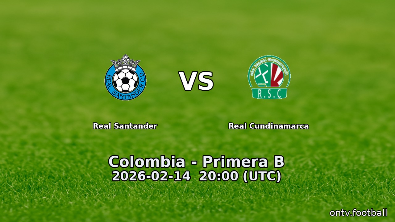 Real Santander vs Real Cundinamarca