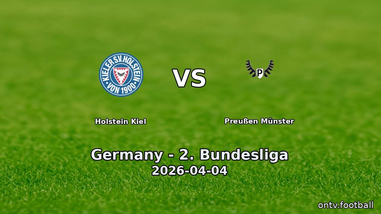 Holstein Kiel vs Preußen Münster