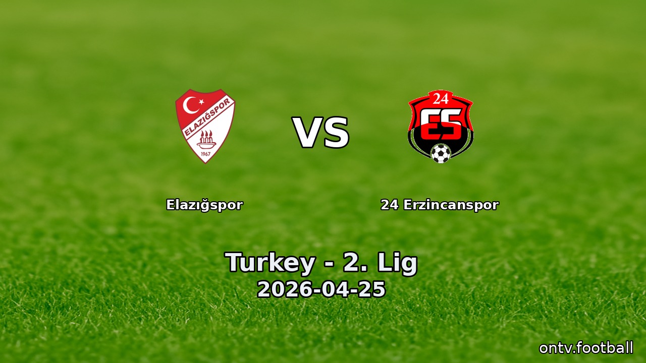 Elazığspor vs 24 Erzincanspor