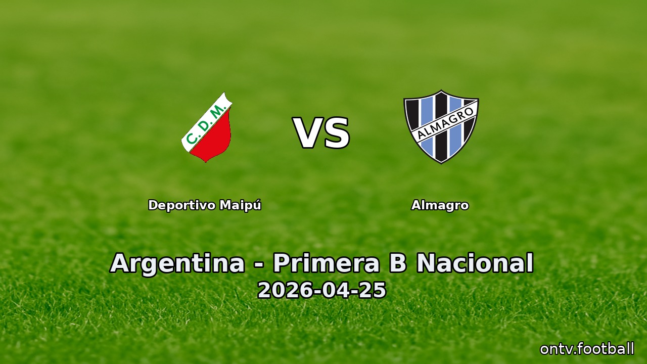 Deportivo Maipú vs Almagro