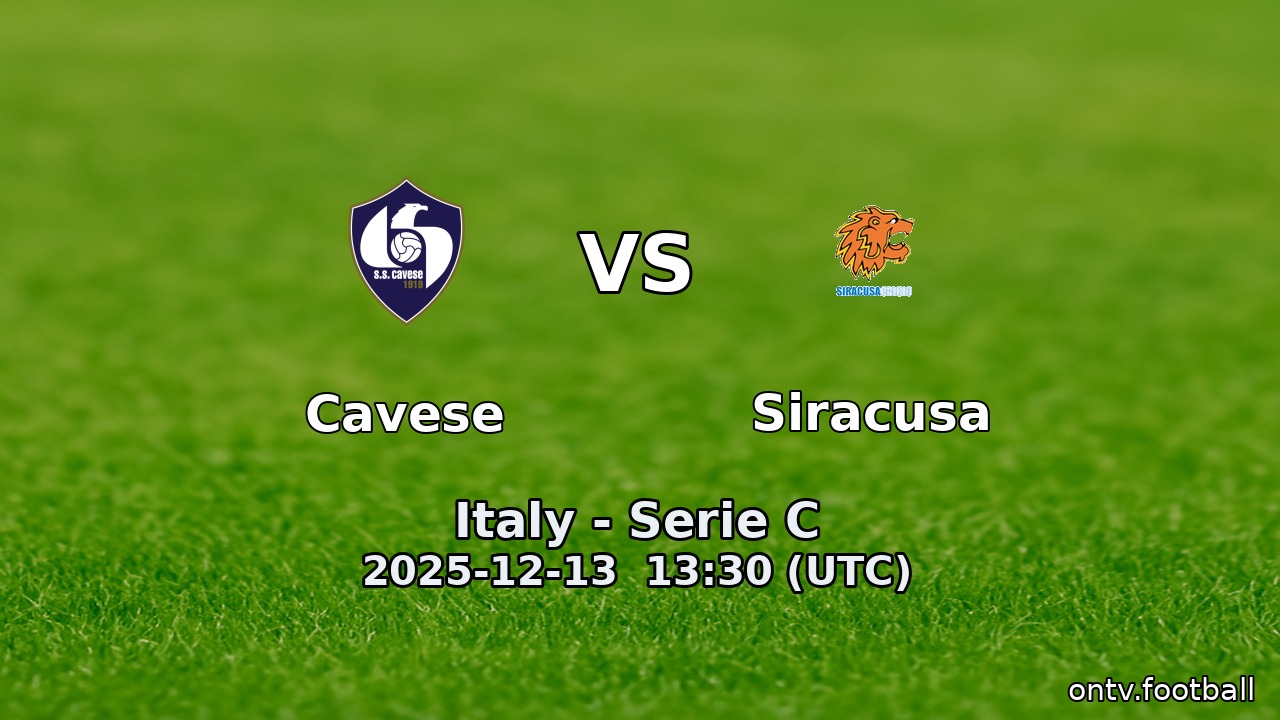 Cavese vs Siracusa