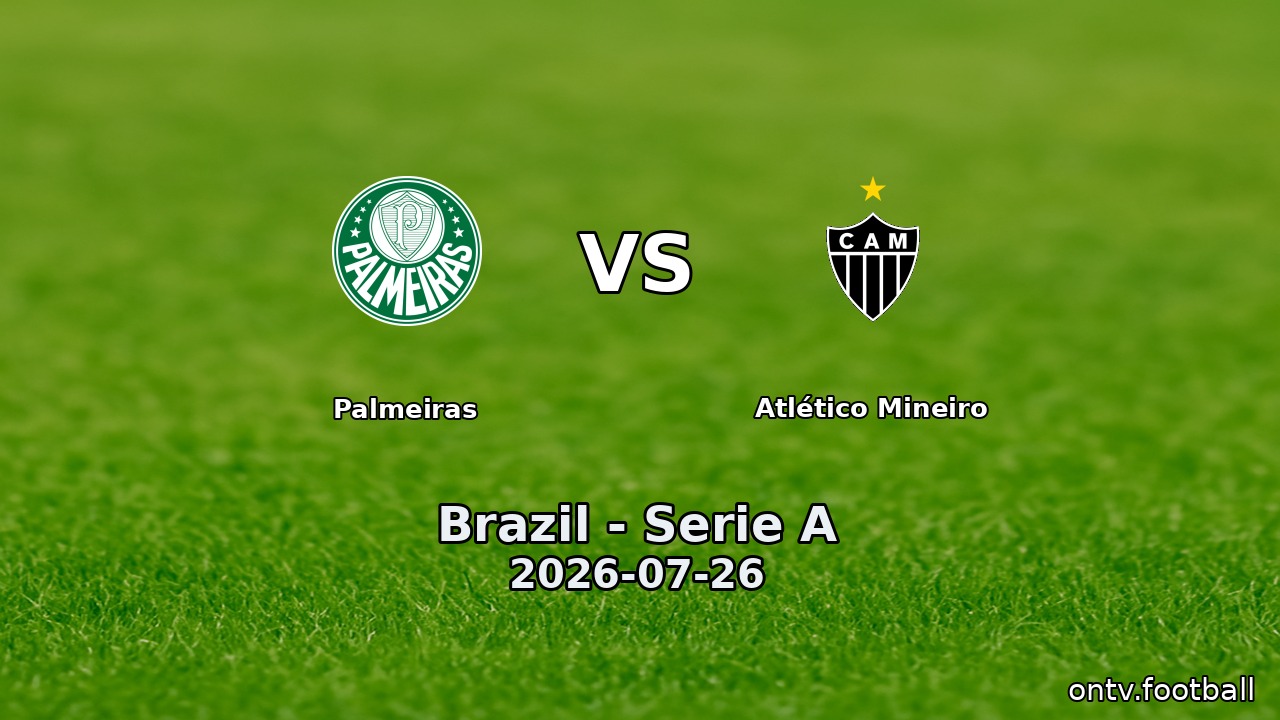 Palmeiras vs Atlético Mineiro