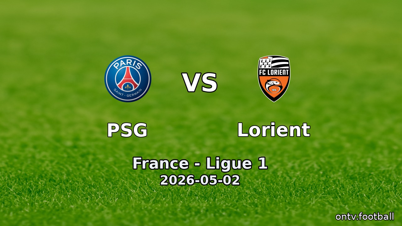 PSG vs Lorient
