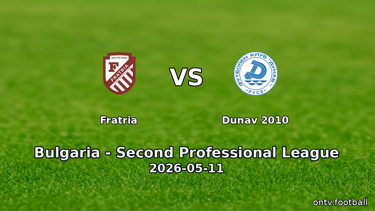 Fratria vs Dunav 2010