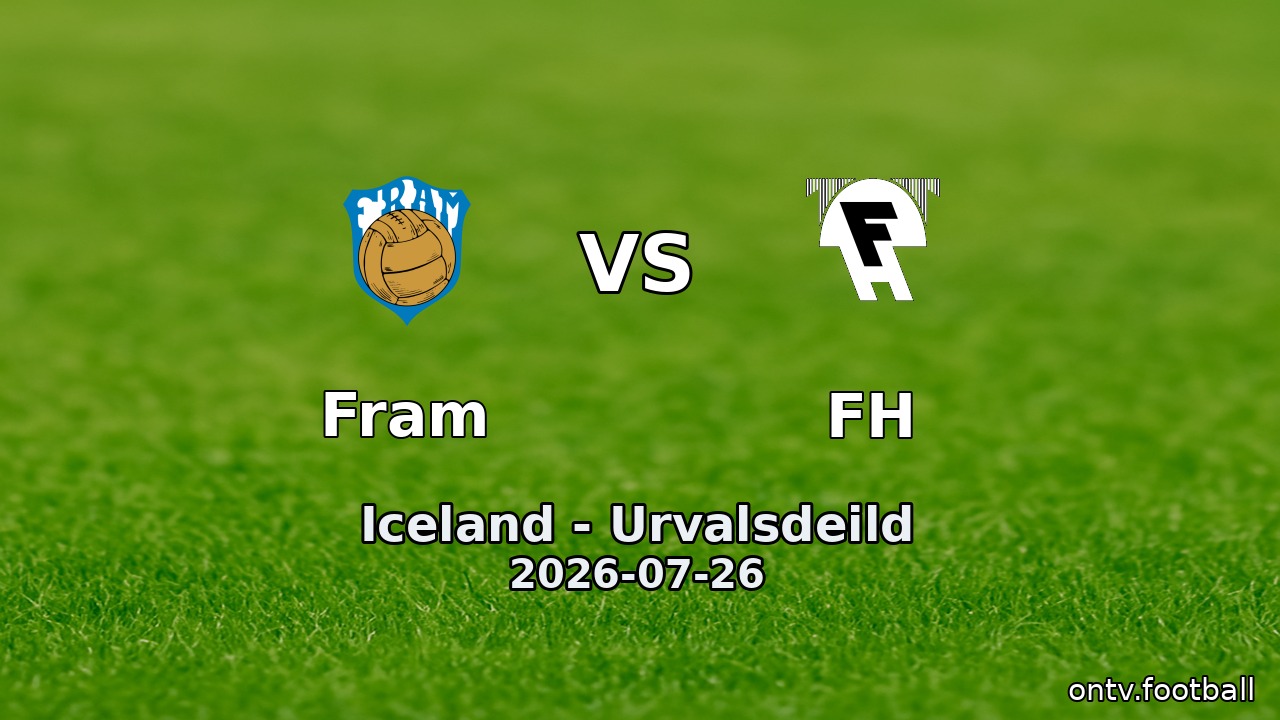 Fram vs FH