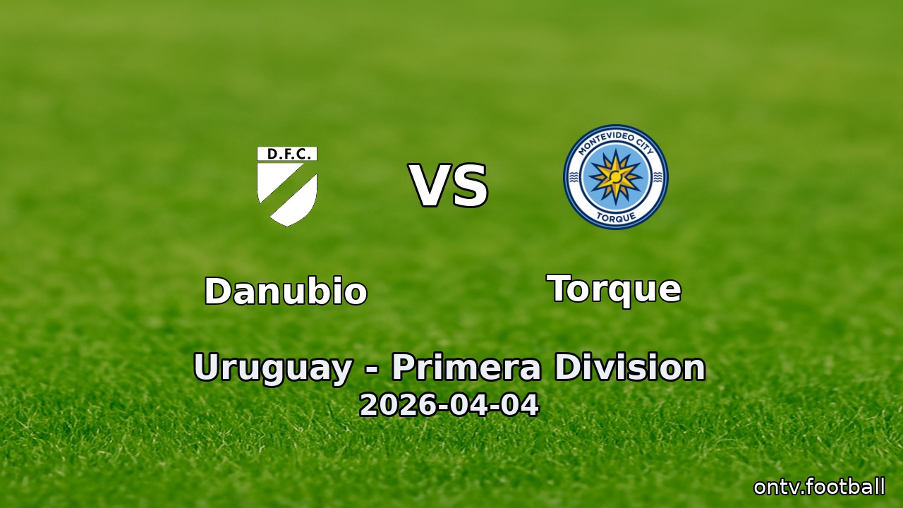 Danubio vs Torque