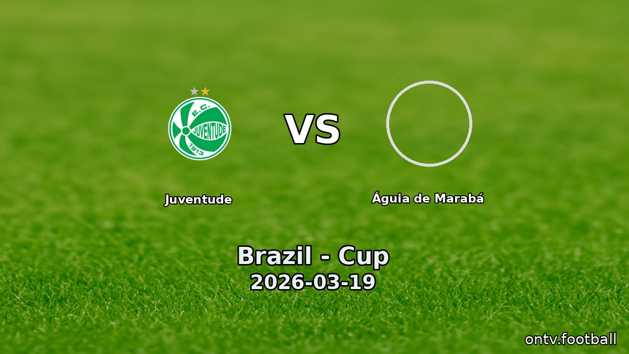 Juventude vs Águia de Marabá