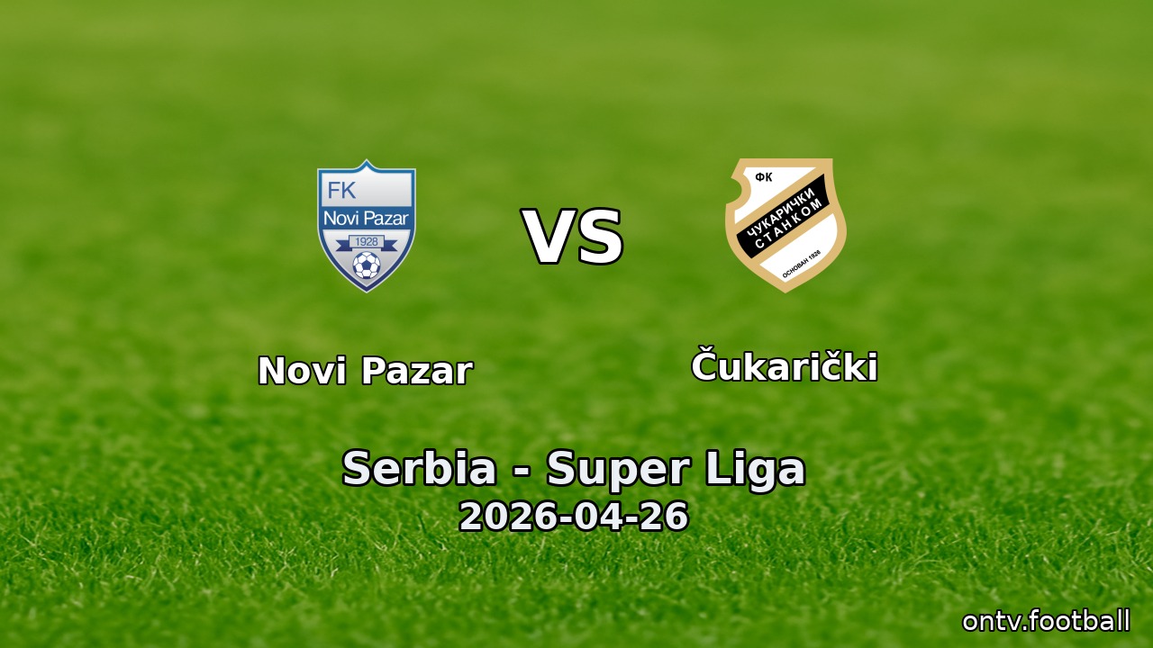 Novi Pazar vs Čukarički