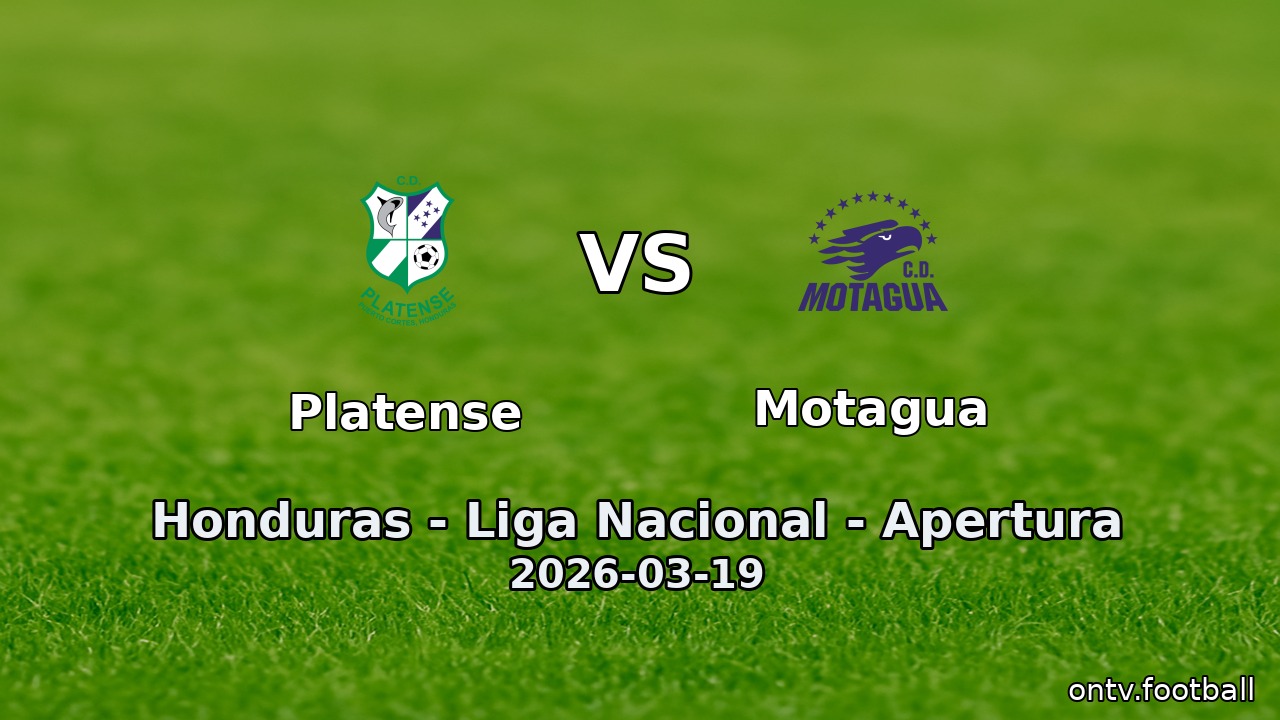 Platense vs Motagua