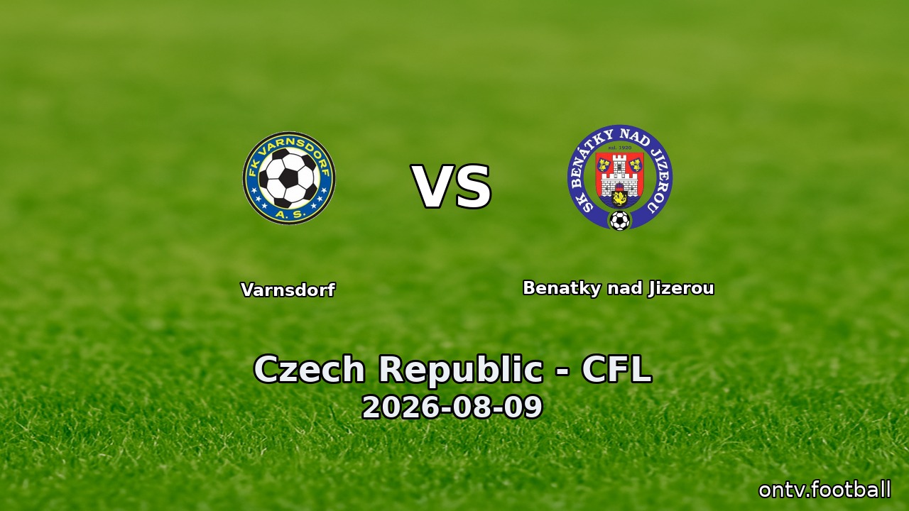 Varnsdorf vs Benatky nad Jizerou