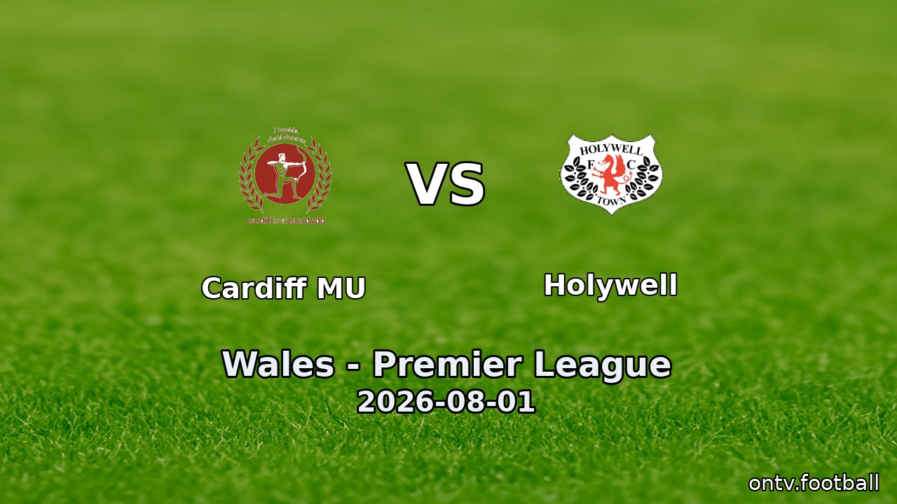 Cardiff MU vs Holywell